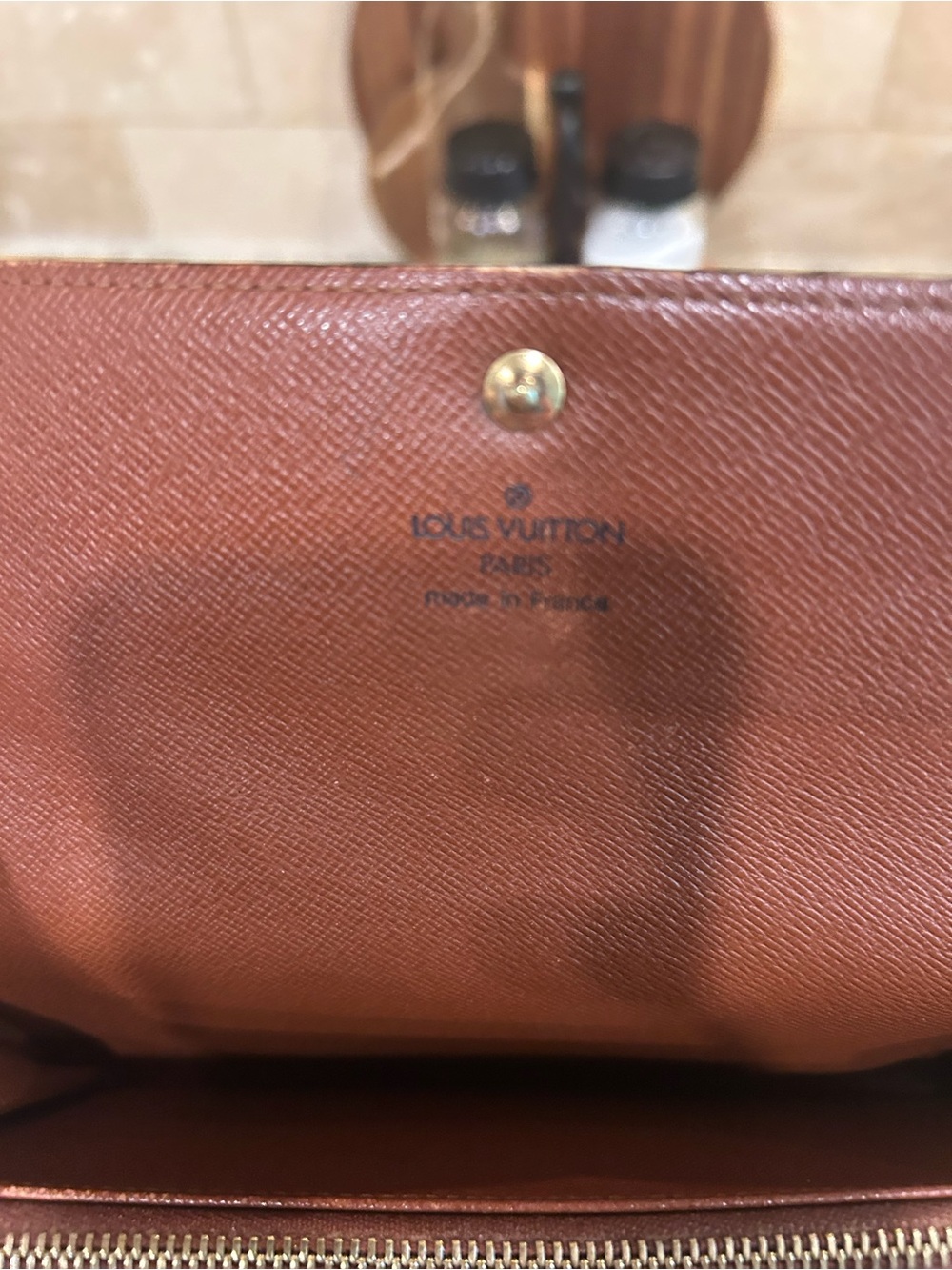 Louis Vuitton Sarah Wallet Original LV Classic Monogram Clutch - Picture 7 of 13